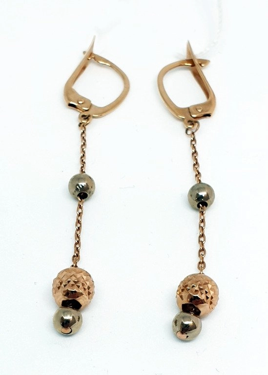 Серьги Эстет 01С765383 2,68гр. 