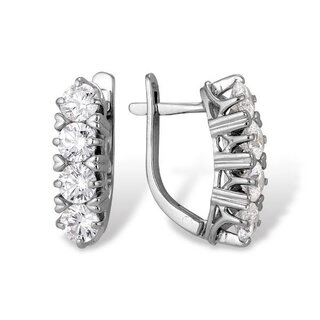 Серьги Костромской ювелирный завод 01С016635 4,65гр. 