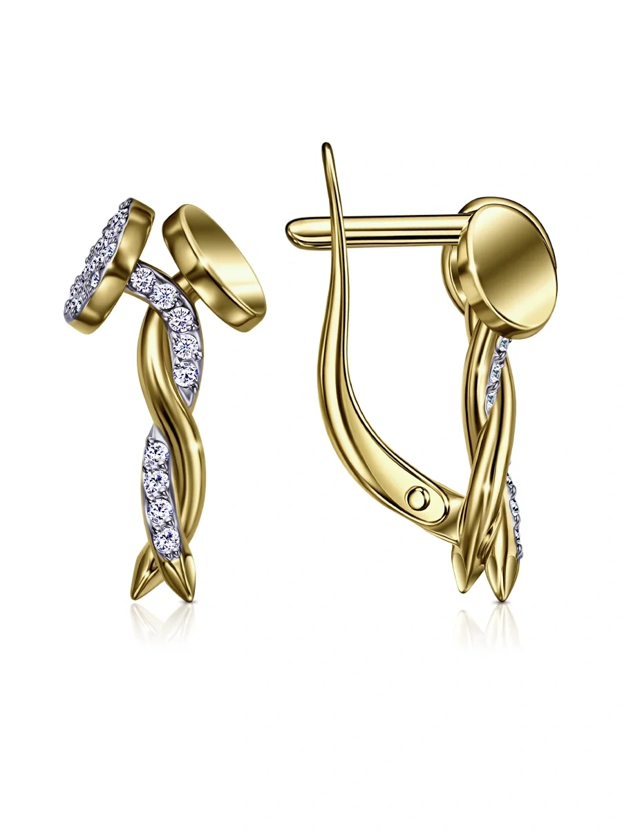 Серьги Veronika Jewelry С332-3717 3.34гр 