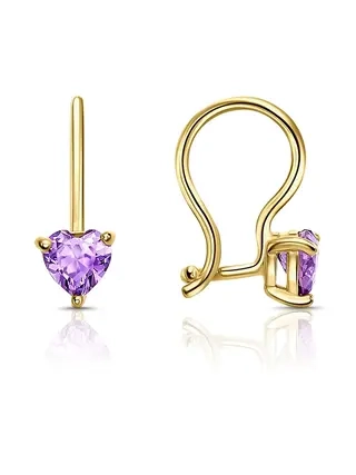 Серьги детские Veronika Jewelry С330-371Фл 1.01гр 