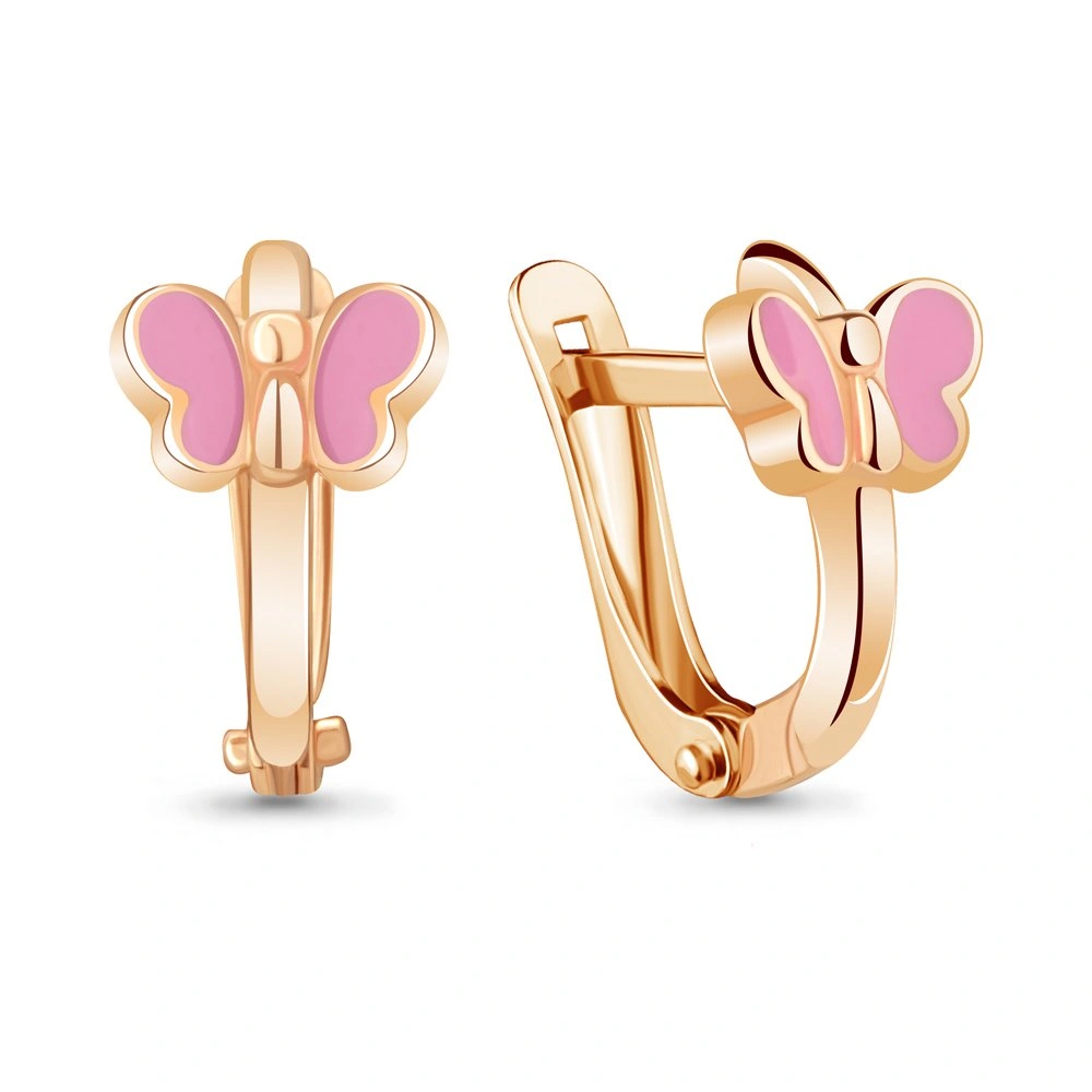 Серьги Aquamarine 33930 1,51гр. 