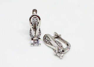 Серьги Avrora 4Б25-392 AU 585 3,30гр. 