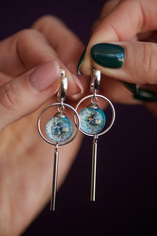 Серьги Olafa Jewelry 9300340 4гр. 