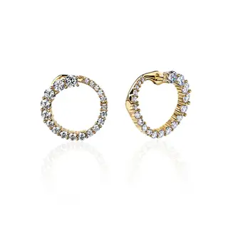 Серьги Эстет 01С1313714 3,65гр. 