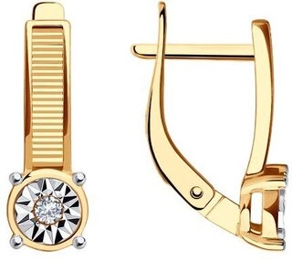 Серьги Diamant 51-120-01570-1