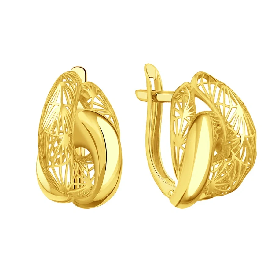 Серьги Karatov Т90002В757 3.41гр 