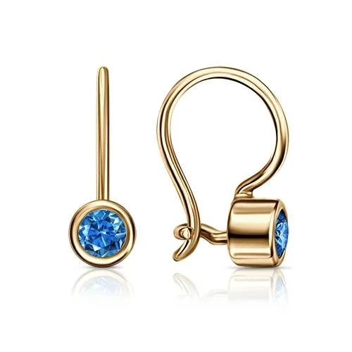 Серьги Veronika Jewelry С120-341ТЛ 1.42гр 