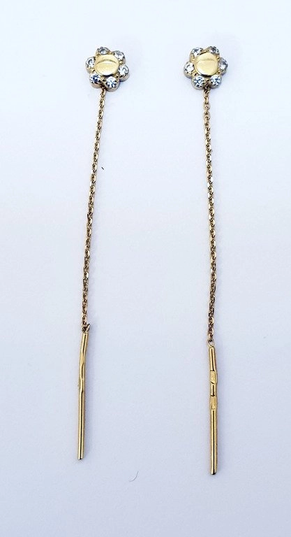 Серьги Эстет 01С137252 1,26гр. 