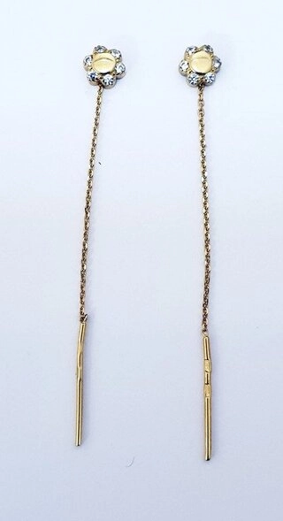 Серьги Эстет 01С137252 1,26гр. 