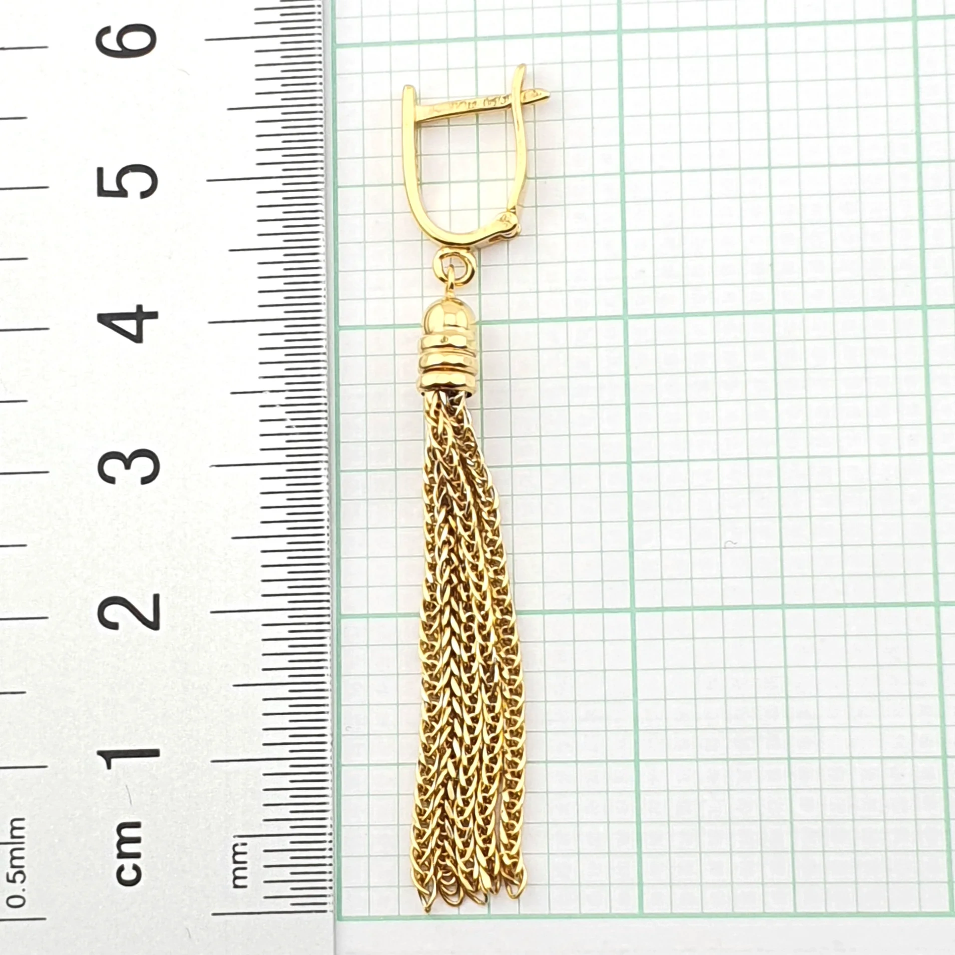 Серьги Goldos GDS142528 3.1гр 