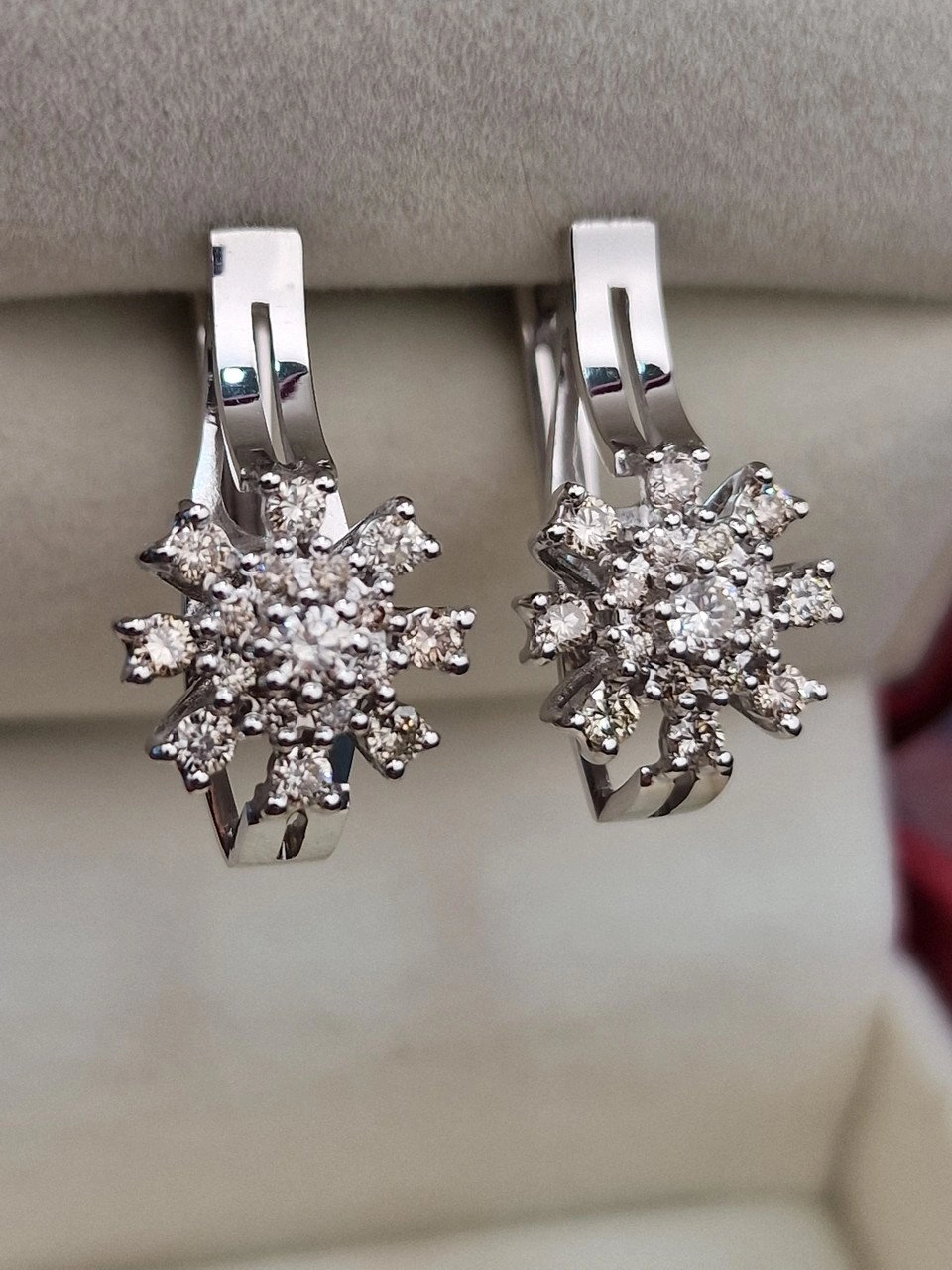 Серьги Deimantas 104722735 7,68гр 0,922ct. 