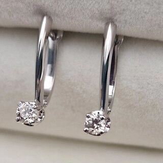 Серьги Deimantas 105155083 2,22гр 0,32ct. 