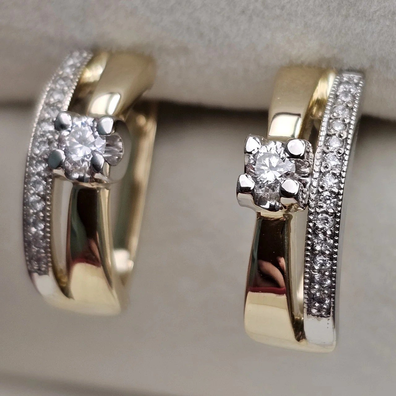 Серьги Deimantas 112358870 5,23гр 0,31ct. 