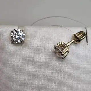 Серьги Deimantas 116052006 1.52гр  - фото 3