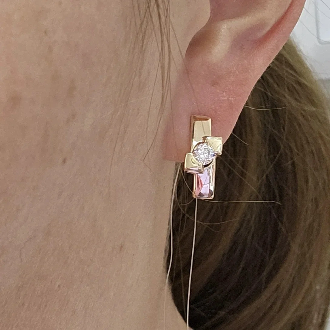 Серьги Deimantas 116051150 2.51гр  - фото 2