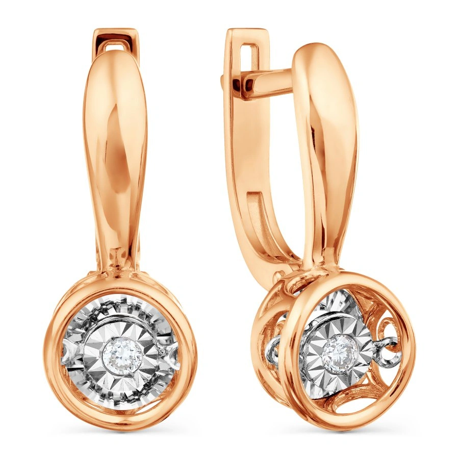 Серьги Karatov Т145628726 3,13гр. 