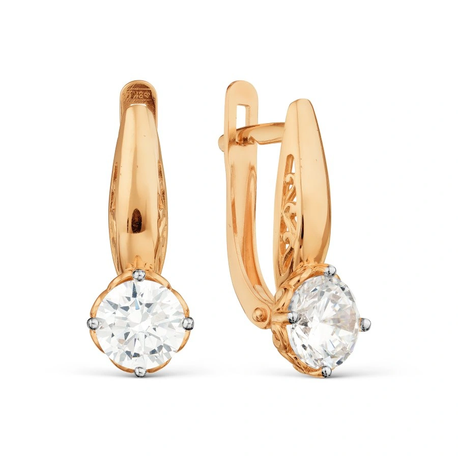 Серьги Karatov Т142029336 2,93гр. 