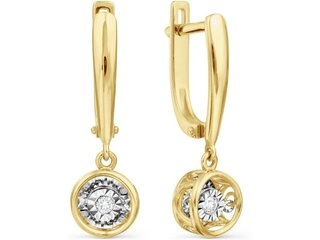 Серьги Karatov Т945628727 3,4гр. 