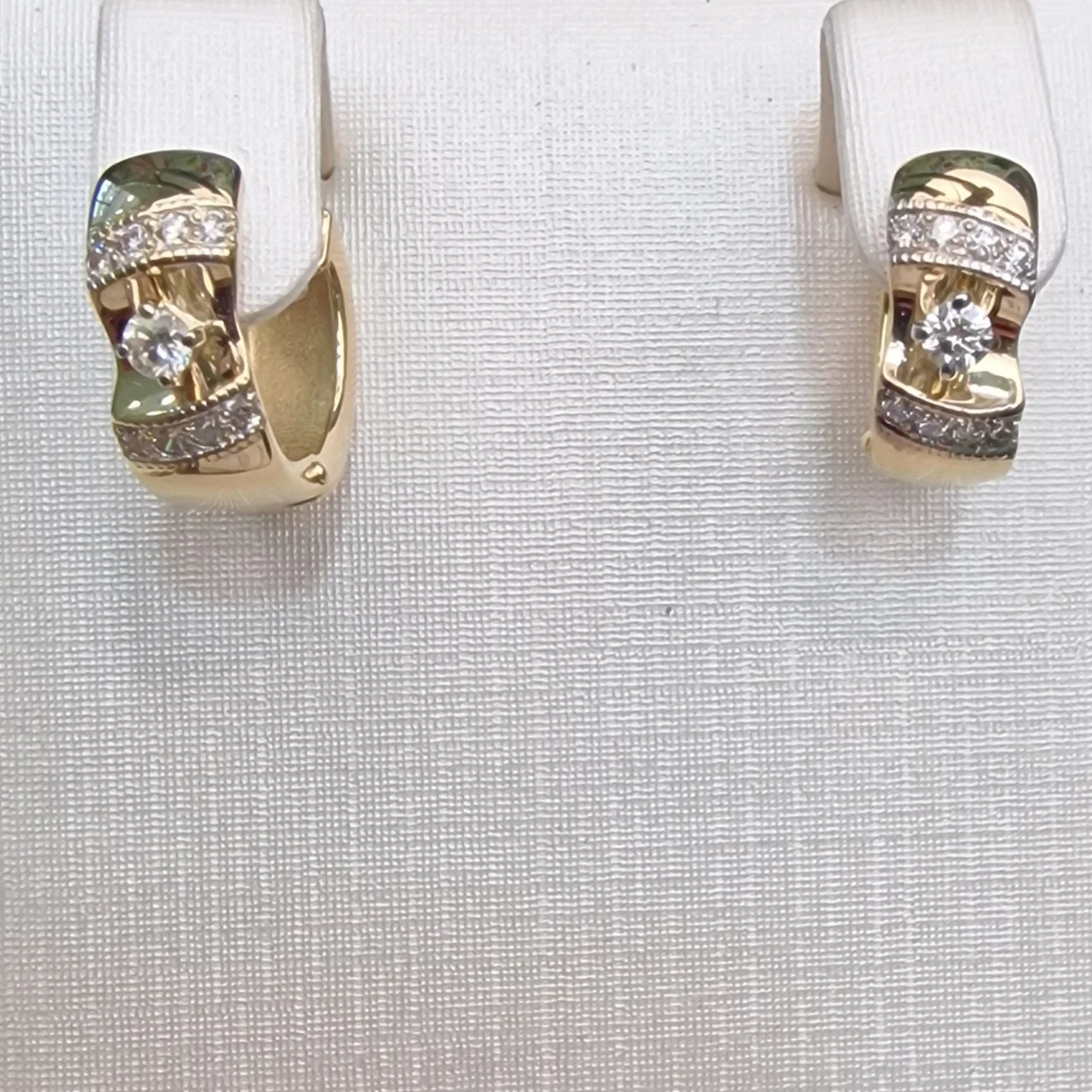 Серьги Deimantas 103754639 4,16гр 0,259ct. 