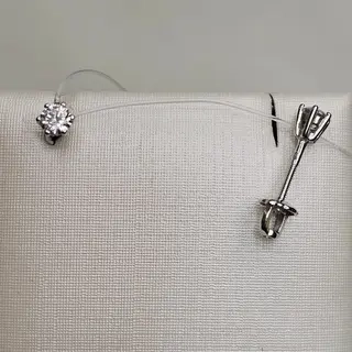 Серьги Deimantas 116177369 1.02гр  - фото 2