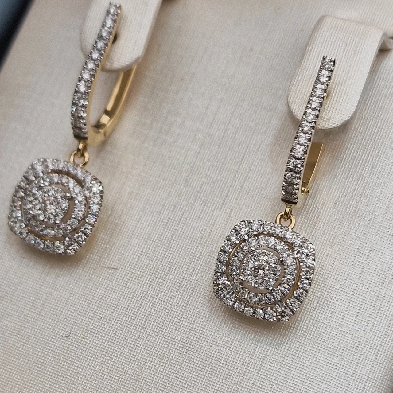 Серьги Deimantas 104962168 4,43гр 0,90ct. 