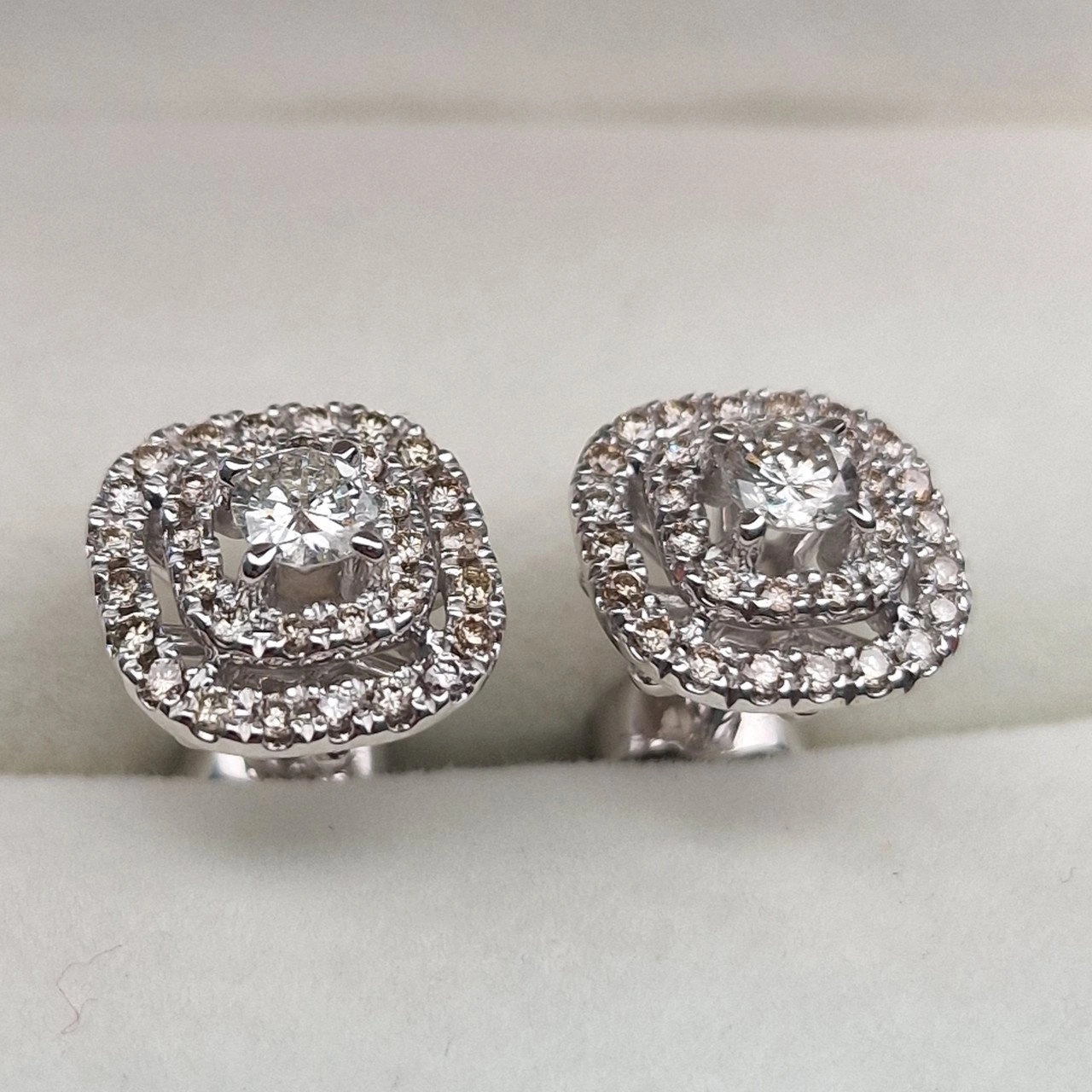 Серьги Deimantas 105031595 4,01гр 0,96ct. 