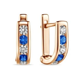 Серьги Лукас E01-C-59552-ZS 1,16гр.