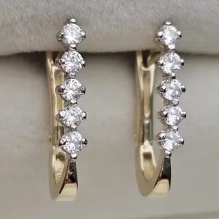 Серьги Deimantas 115290967 2,43гр. 