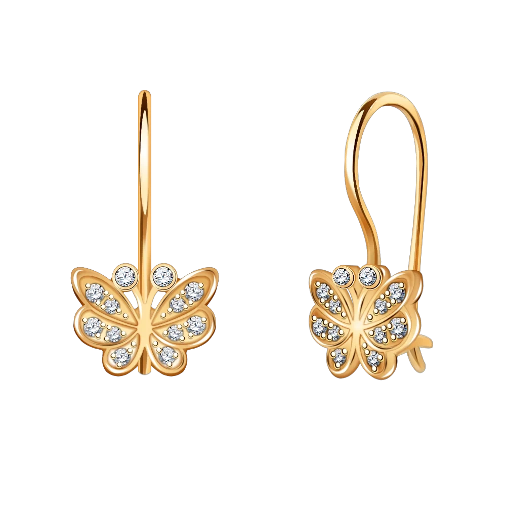 Серьги Атолл 21023 1.65гр