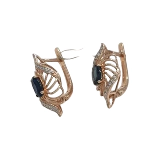 Серьги  Камея 1202И047015 3.76гр