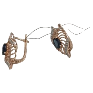 Серьги  Камея 1202И047015 3.76гр