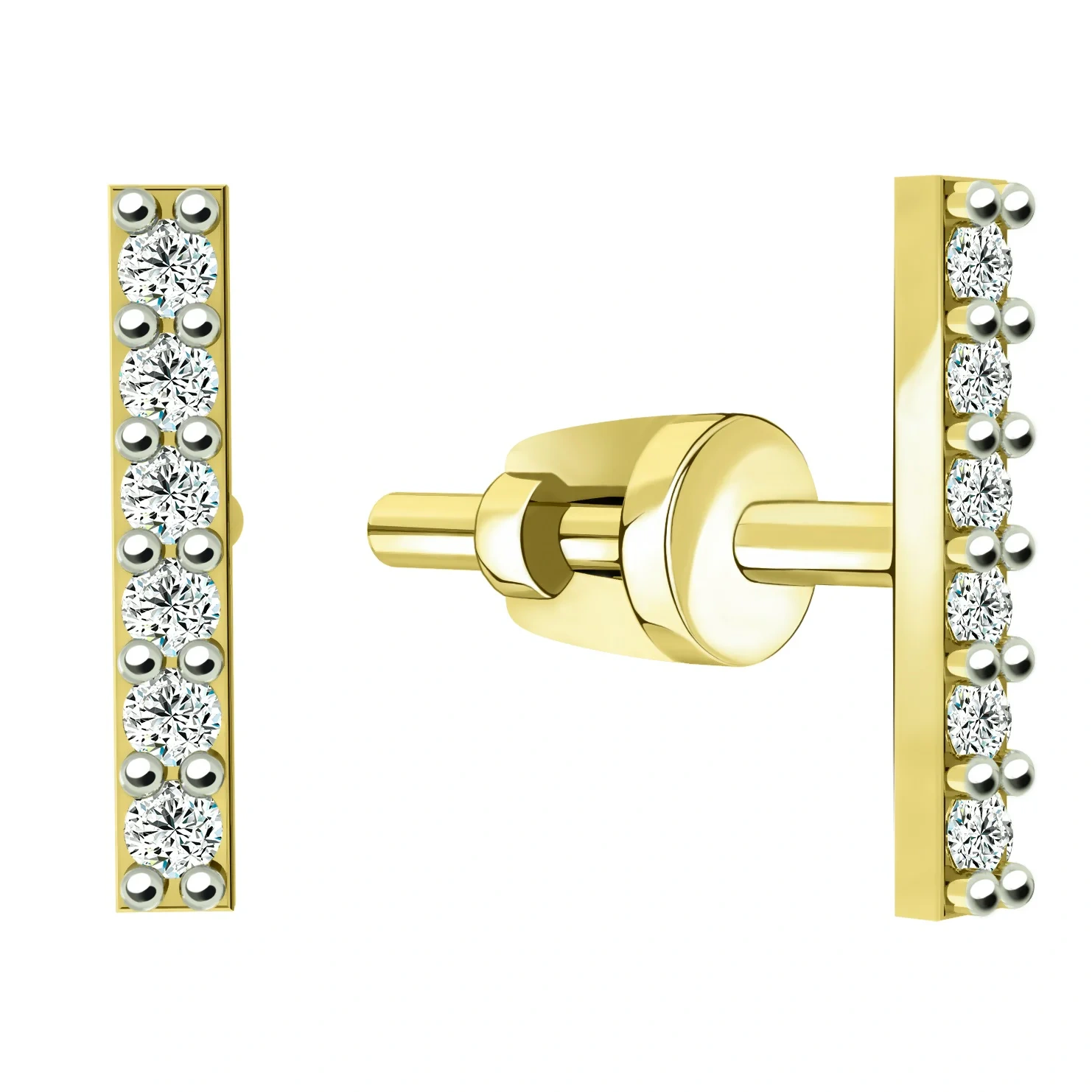 Серьги Санис 11-218381 1.05 гр 