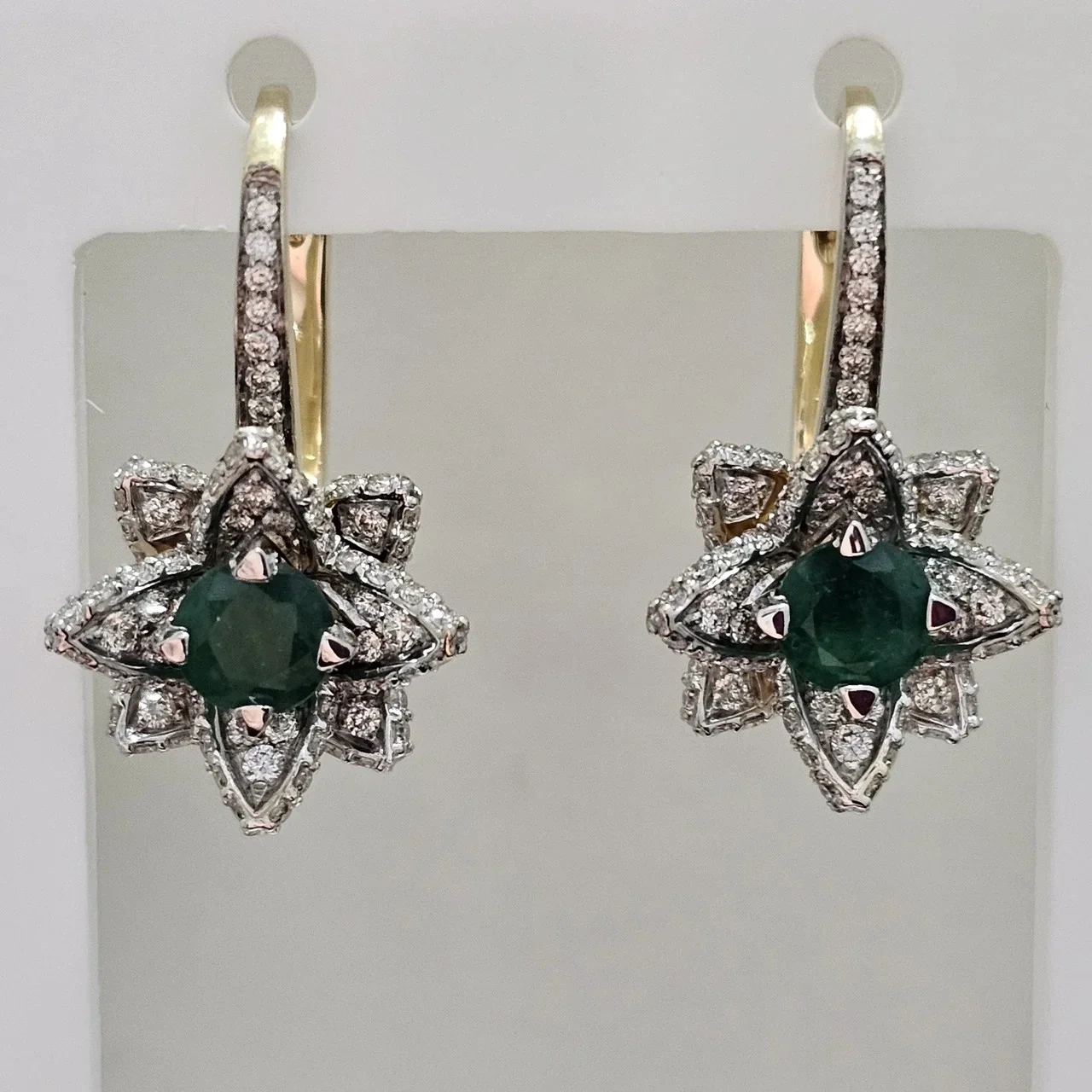 Серьги Deimantas 115290839 1,27ct.  - фото 3