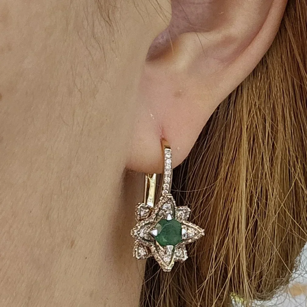 Серьги Deimantas 115290839 1,27ct.  - фото 4