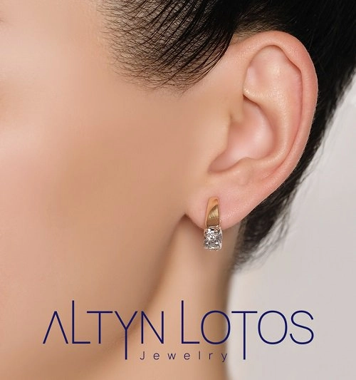 Серьги Imperial С0930-120 4,05гр. 