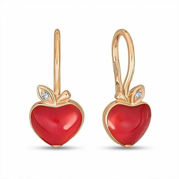 Серьги Лукас E01-C-EL-59523-Z 1,18гр.