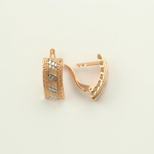 Серьги Голден Глоб Срг03-01 1.81гр.  - фото 2