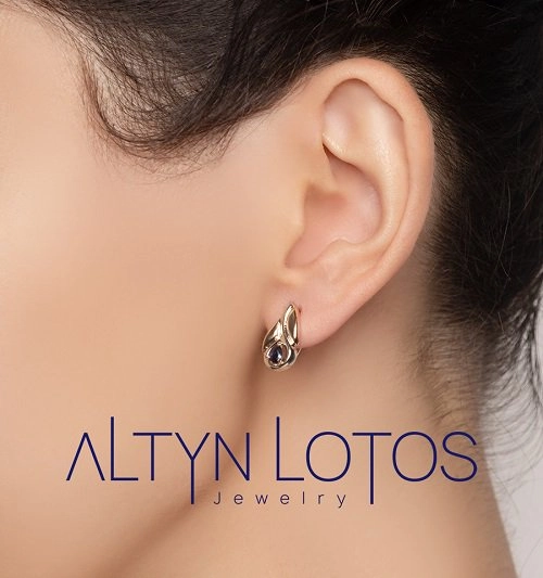 Серьги Кристалл NM706 4,440000000000001гр. 