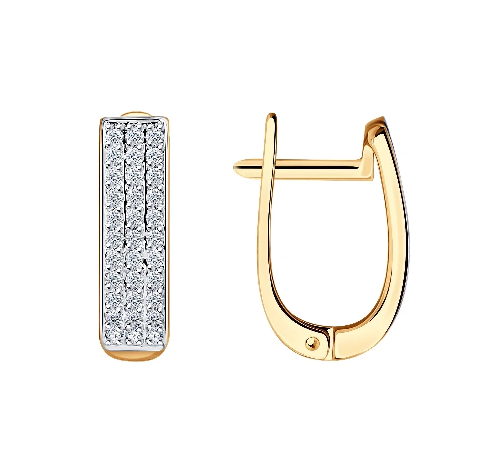 Серьги Sokolov 1021059 2.19 гр