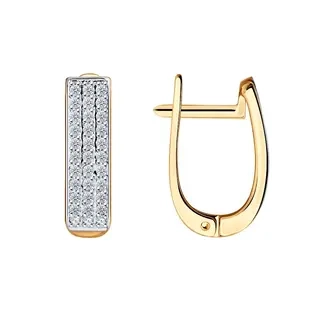 Серьги Sokolov 1021059 2.19 гр