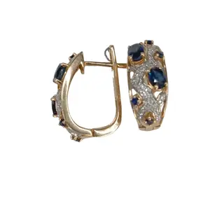 Серьги Камея 1102И304234 4.03гр