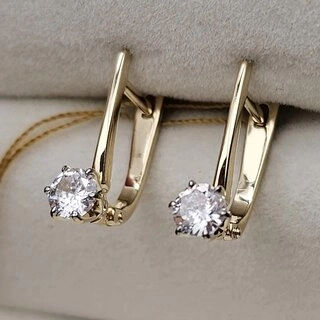 Серьги Deimantas 110523809 2,64гр. 