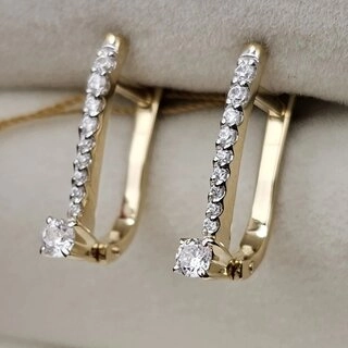 Серьги Deimantas 110523821 2,25гр. 