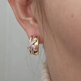 Серьги Deimantas 115416158 4.03гр  - фото 2