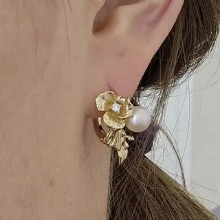 Серьги Deimantas 115578783 0.068Ct SI1/J VG-Cut  - фото 3