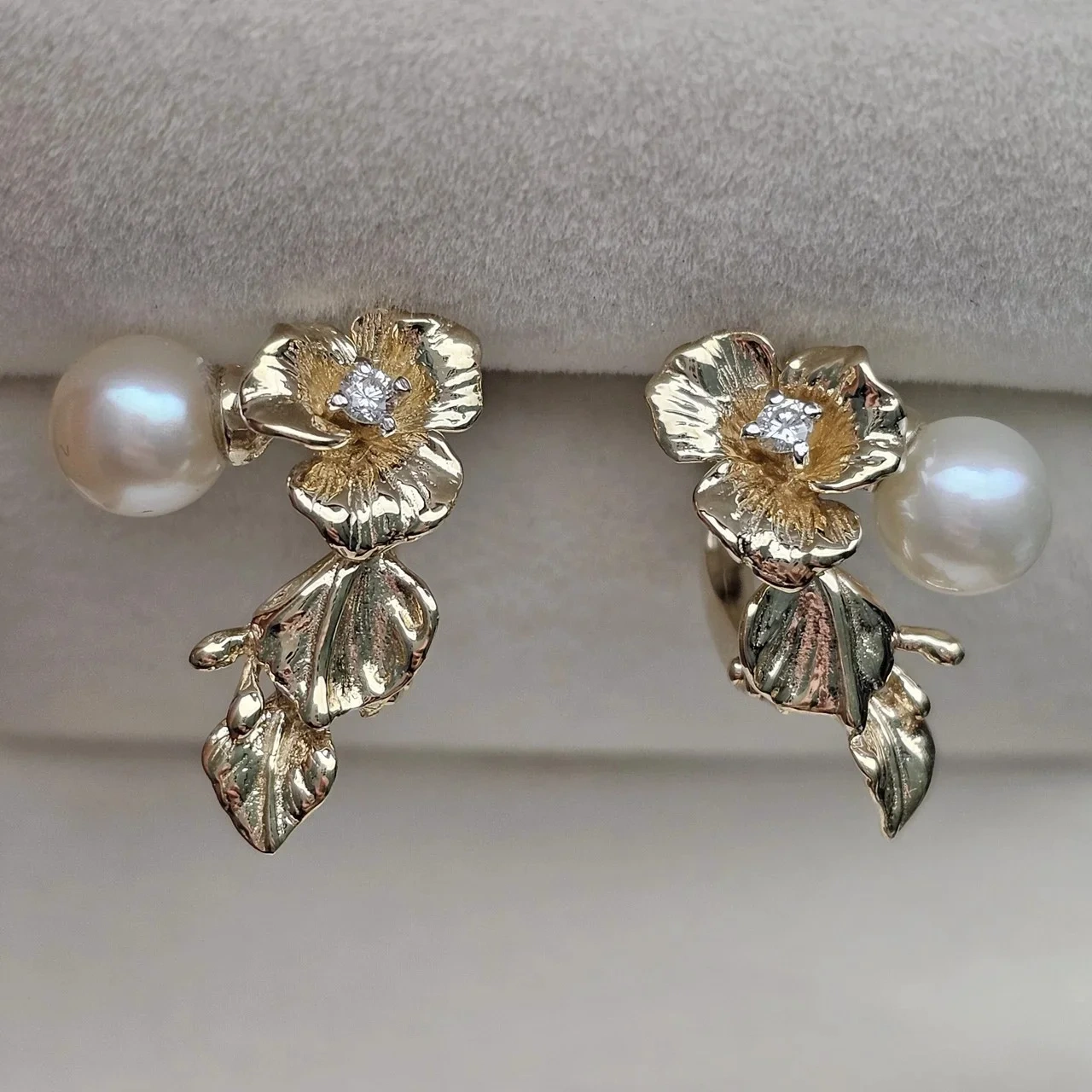 Серьги Deimantas 115578783 0.068Ct SI1/J VG-Cut 