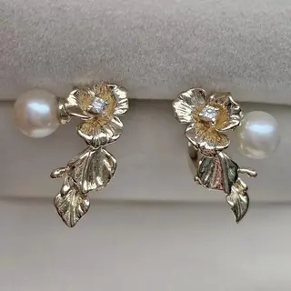 Серьги Deimantas 115578783 0.068Ct SI1/J VG-Cut 