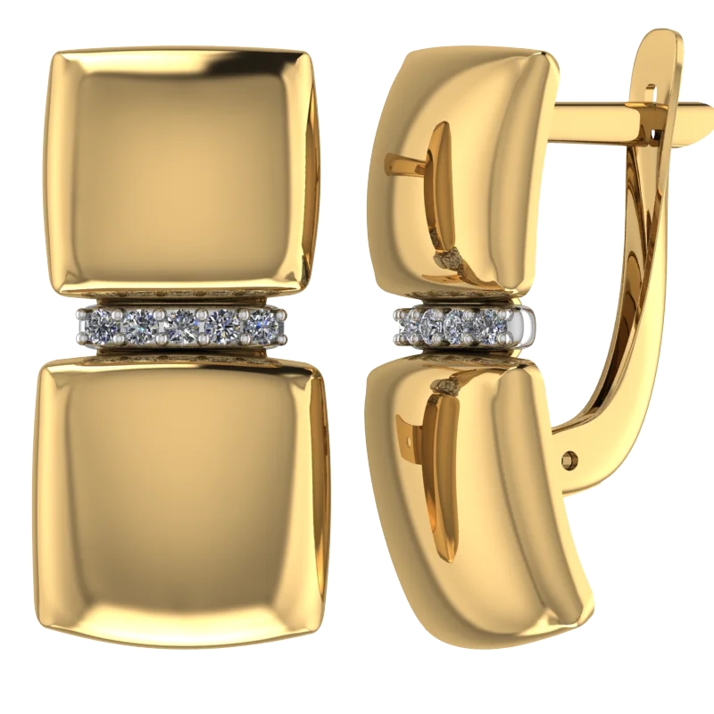 Серьги Санис 08-217101 3,82гр. 