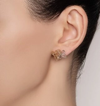 Серьги Кристалл NM219 3.39гр. 