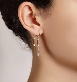 Серьги Санис 01-215328 3,81гр. 